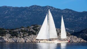 sailing ketch superyacht