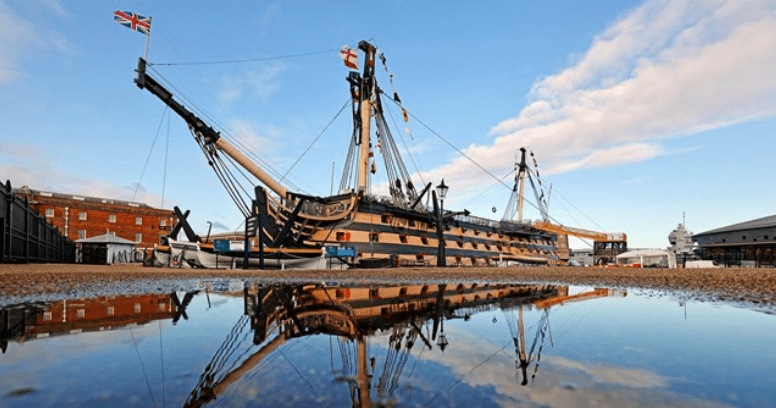 Paints and glues assessed to protect HMS Victory