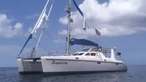 The yacht “Simplicity”