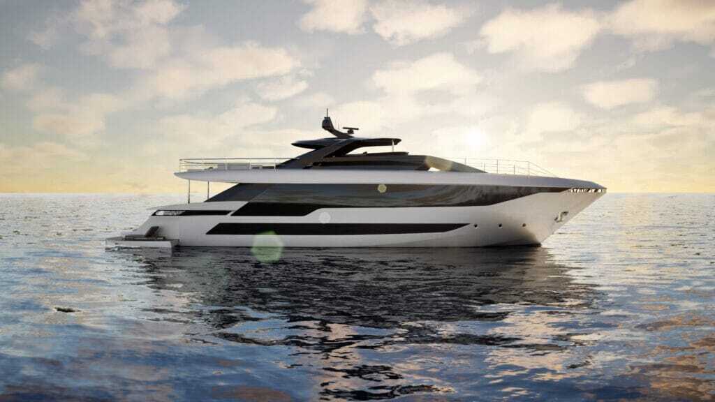 Amer 106 luxury motor yacht