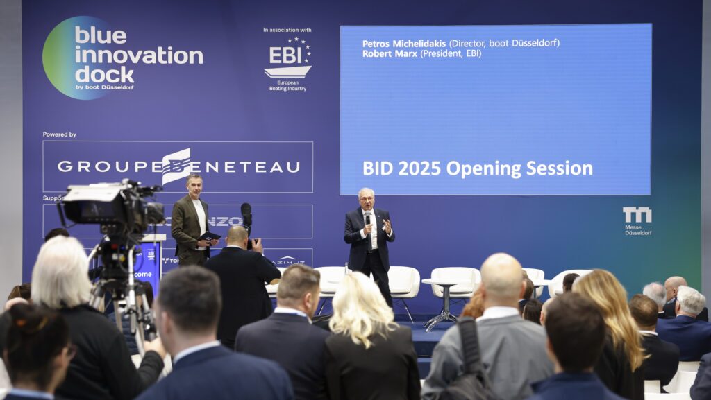blue innovation dock opening ceremony