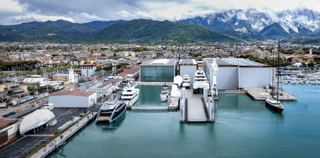 TISG boatbuilding shipyard in Italy