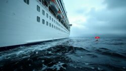 Zelim ZOE MOB Man-overboard testing on cruise ship