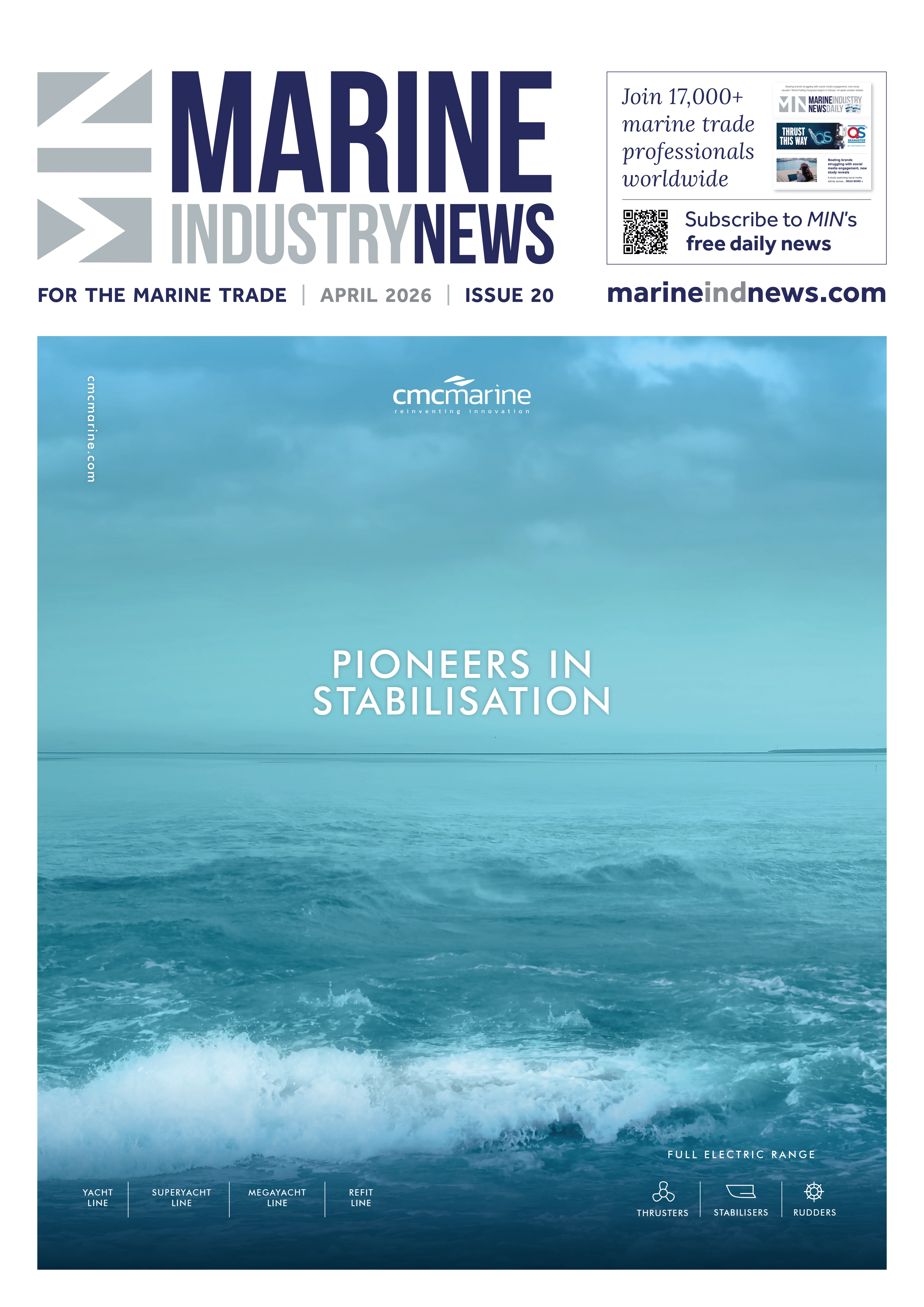 Marine Industry News Magazine Issue 20 front cover