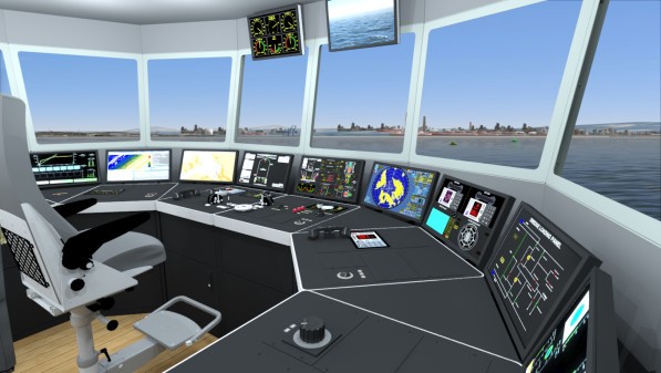 Kongsberg simulator