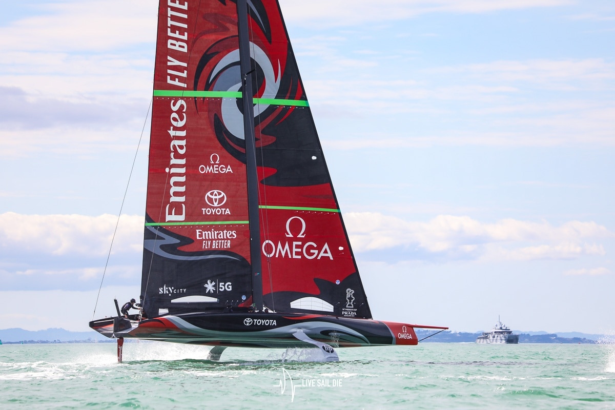 America’s Cup: Emirates Team New Zealand show off new skills - Marine ...