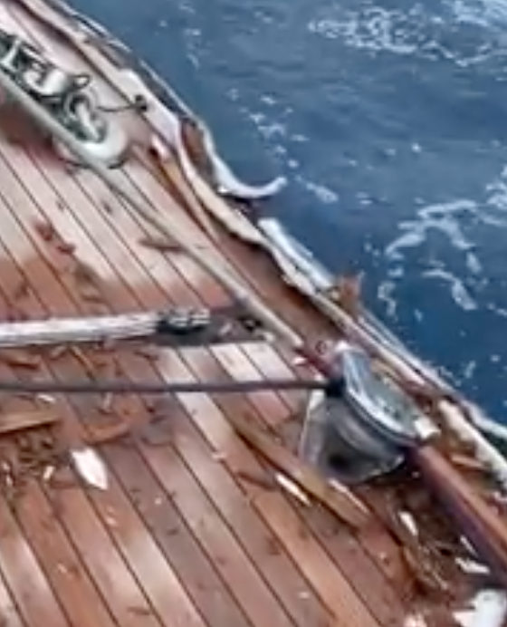 superyacht collision