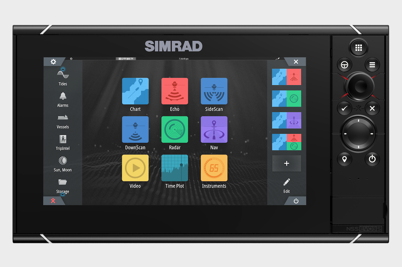 Simrad launches new chartplotter and fish finder - Marine Industry News