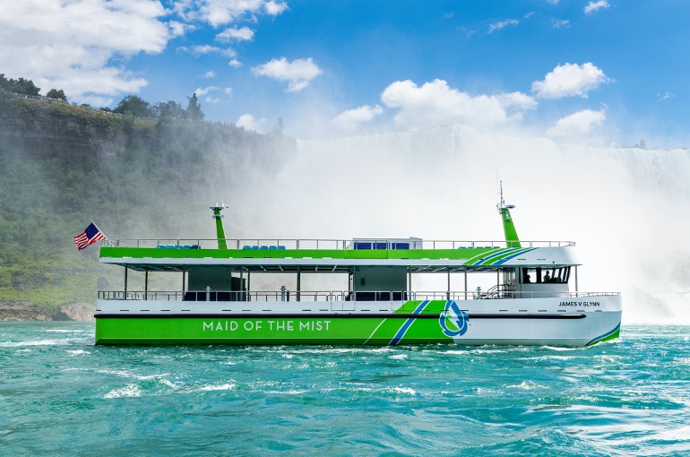 新しい全電気式ナイアガラフォールズツアーフェリーのxnumx分間の充電 海洋産業ニュース