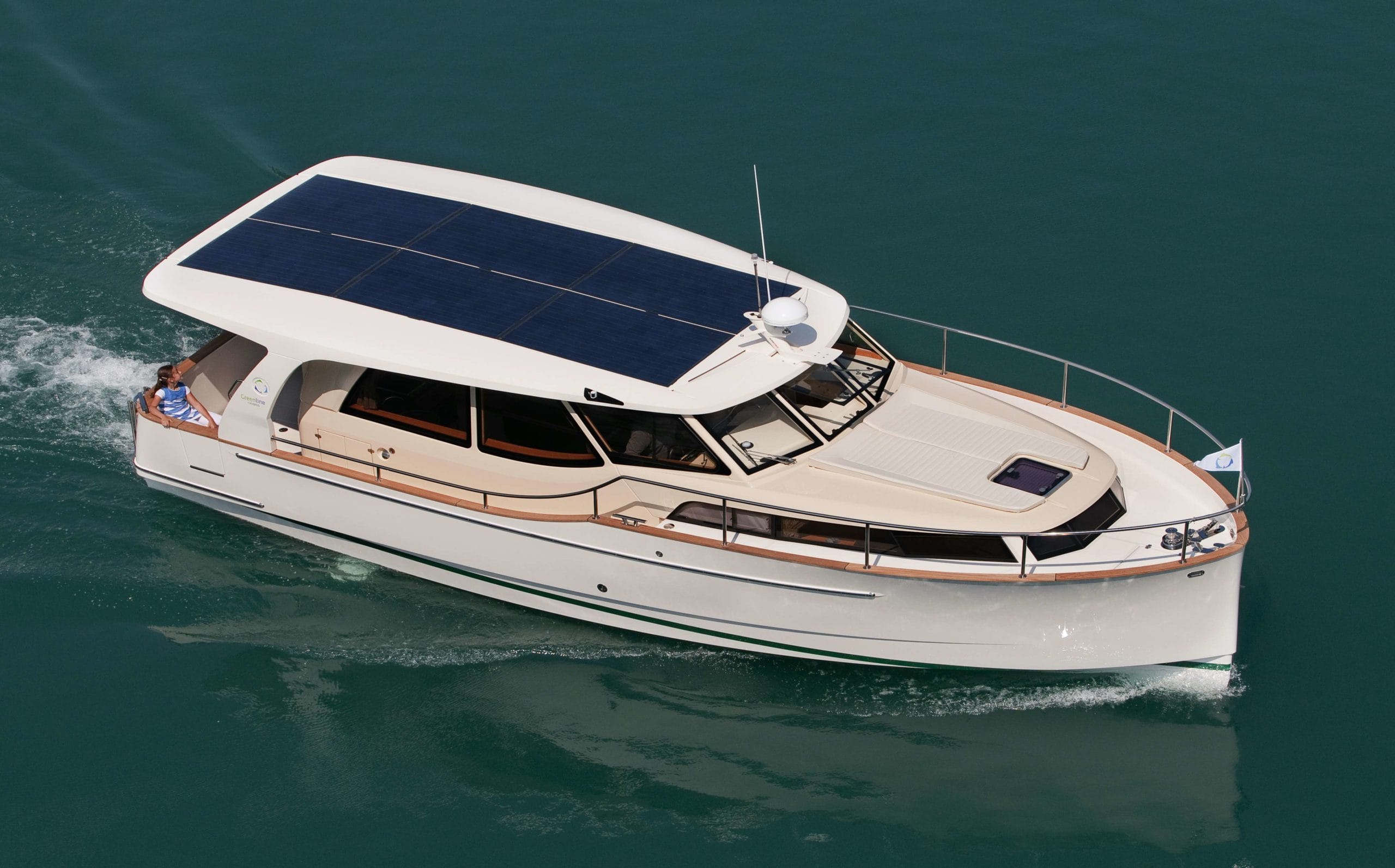 greenline electric yacht