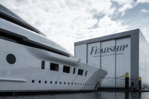 Feadship launches 95m hybrid motoryacht