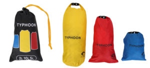 Typhoon introduces a new dry bag trio