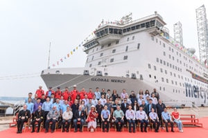 New hospital ship handed over to global health charity