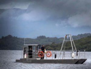 Electric boat rolls out for Loch Lomand rangers