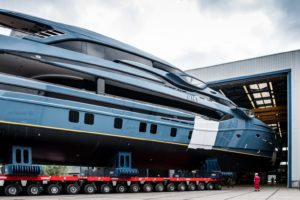 Royal Huisman’s new 59m superyacht ready to launch