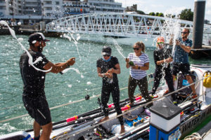 Rowers set record in epic 43-day round-Britain row