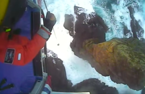 Terrifying experience on famous sea stack leads to multi-agency rescue