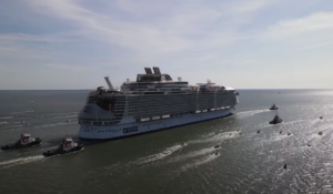 VIDEO: Largest cruise ship ever completes sea trials