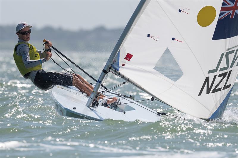 Josh Armit - Mens Laser Radial - 第 4 天 - 青年帆船世界锦标赛 - 美国德克萨斯州科珀斯克里斯蒂 - 照片 © Jen Edney / World Sailing