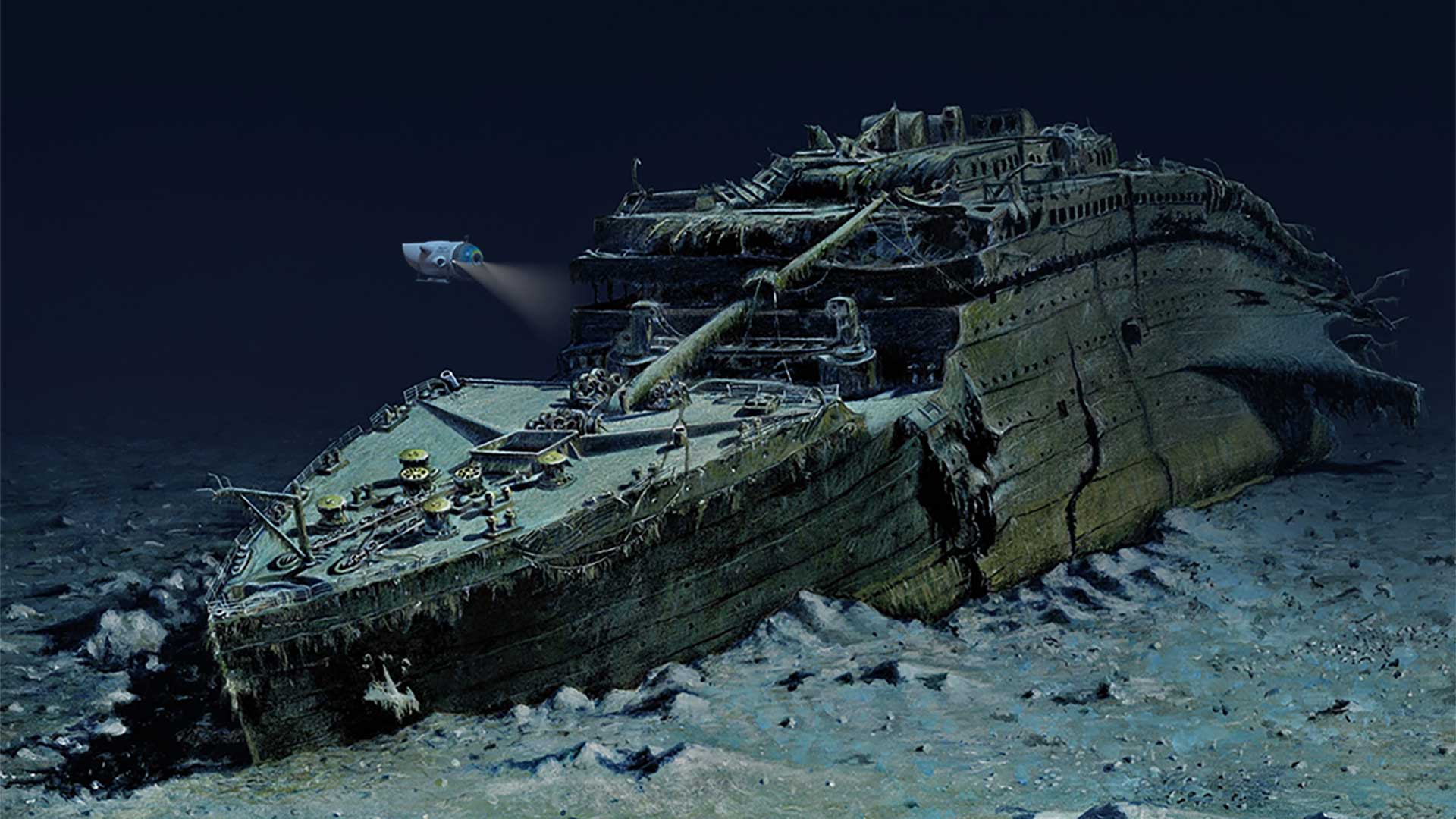 Titanic Wreckage Cropped 