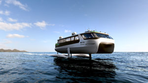 Electra hydrofoil ferry