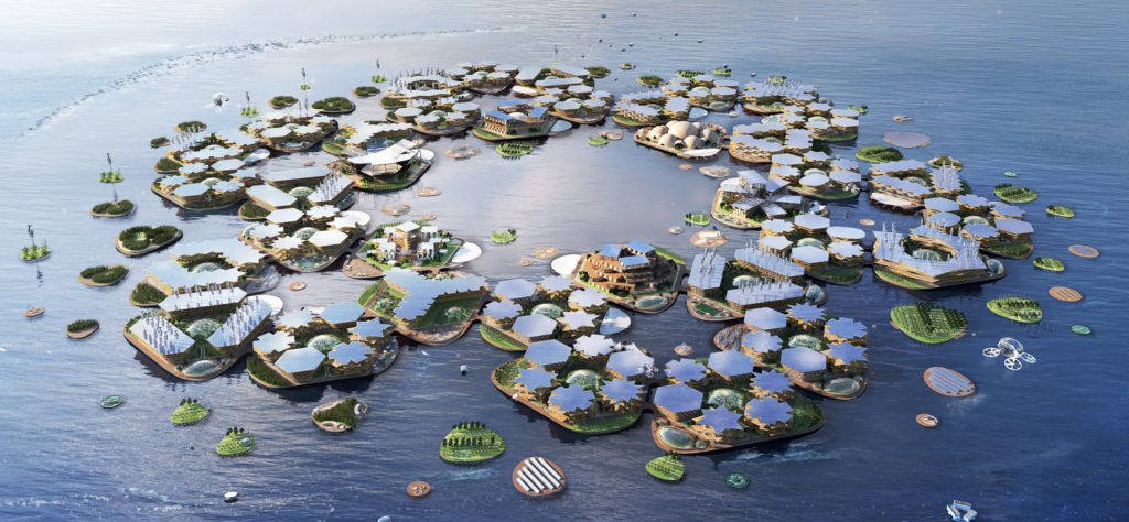 Oceanix floating city