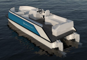 Pure Watercraft and General Motors launch first electric pontoon boat