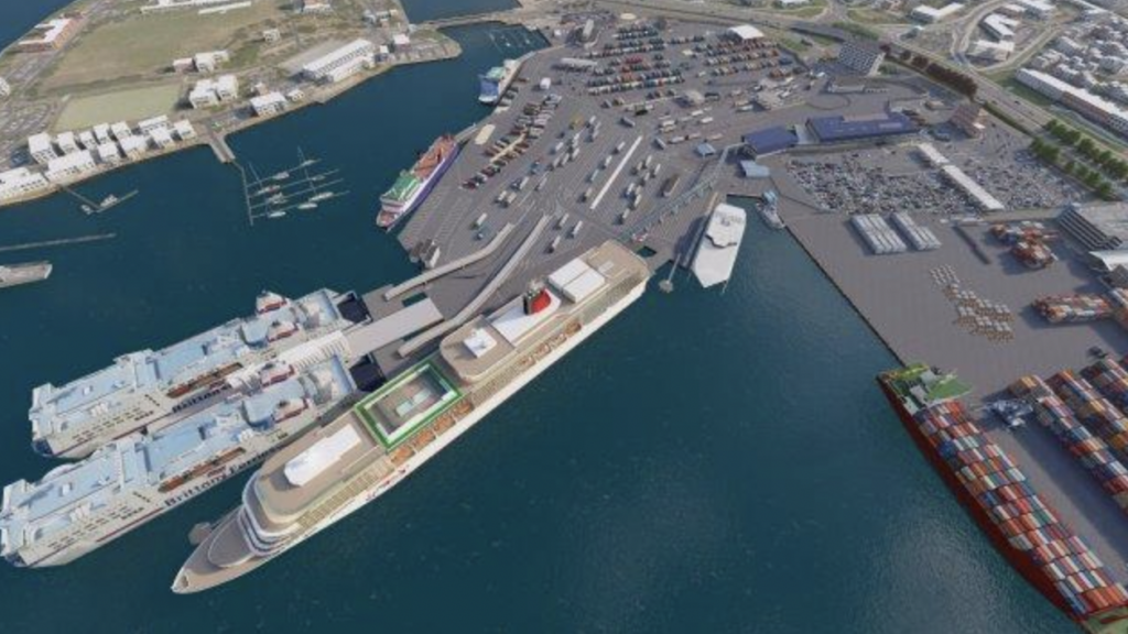 Portsmouth International Port masterplan