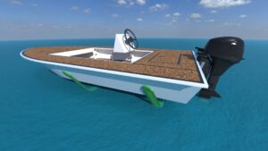 Electric hydrofoil skiff scheduled for spring 2022
