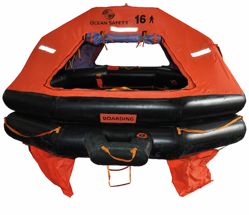 Speed@Seawork Ocean Safety liferaft