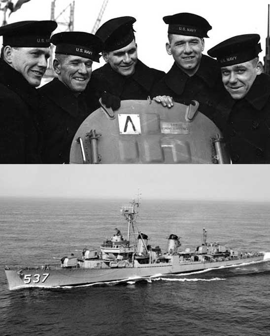 Il cacciatorpediniere USS The Sullivan