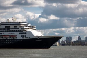 Cruise ship becomes temporary home for Ukrainian refugees in the Netherlands