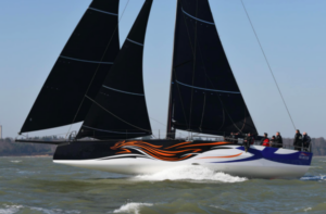 Lost racing yacht returns from the deep