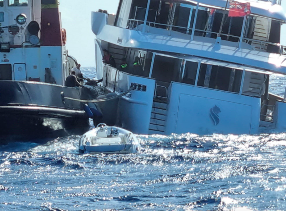 yacht affondato a catanzaro