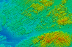 image of seabed map