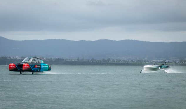 ETNZ AC40 tow-tested using Chase Zero