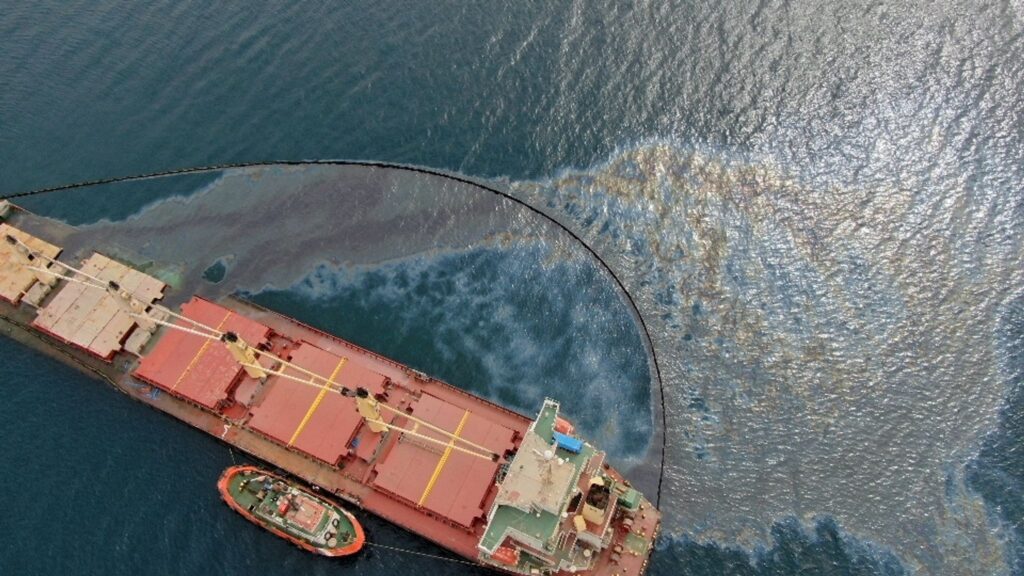 OS 35 oil spill