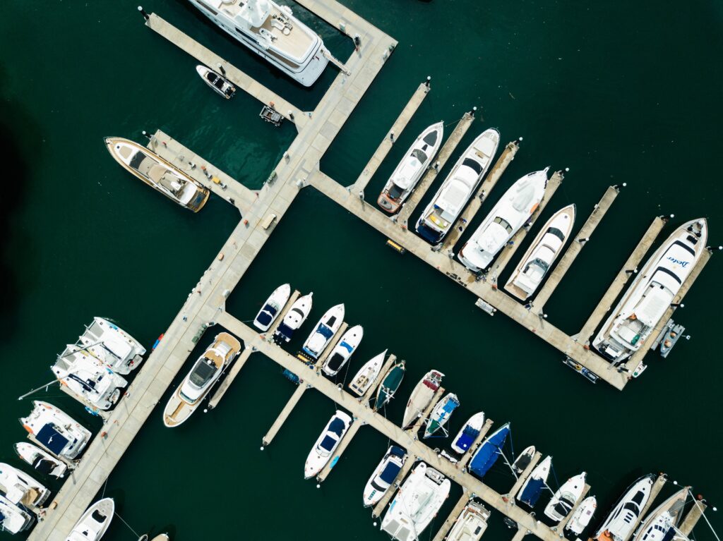 Boats marina