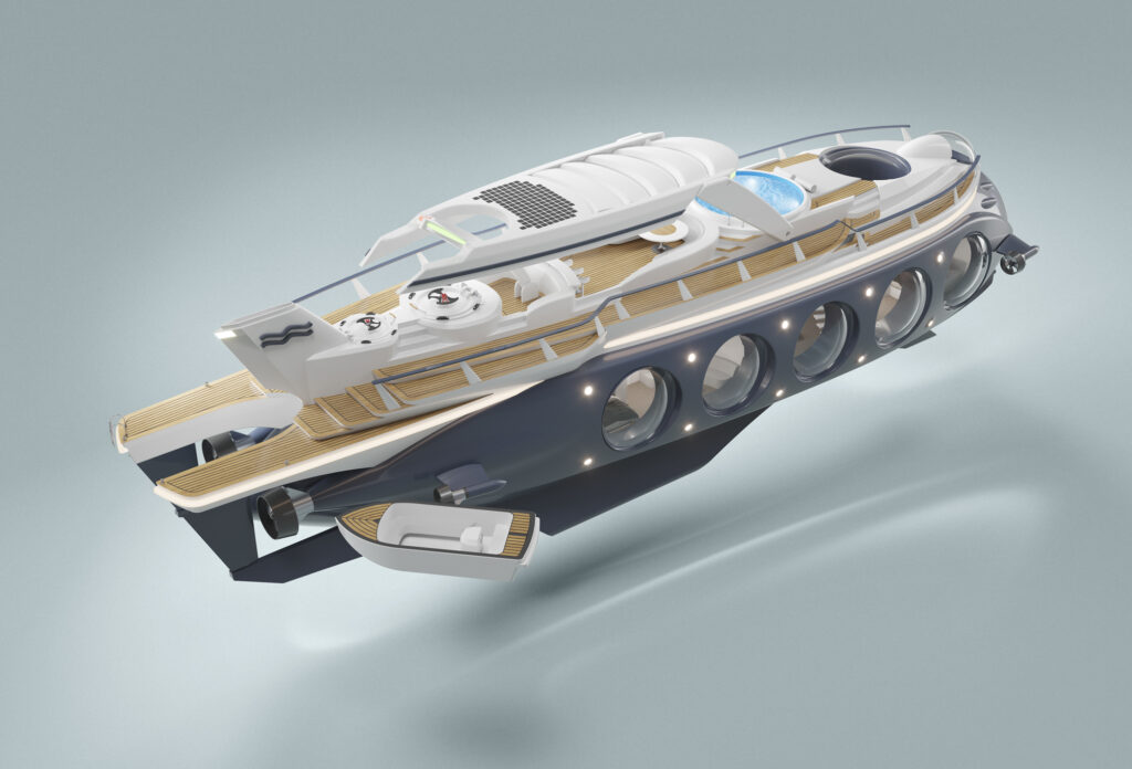 onderwater superjacht ontwerp