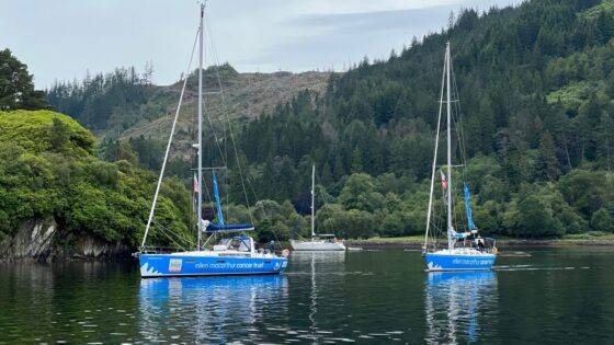 Ellen MacArthur Trust boats sailing