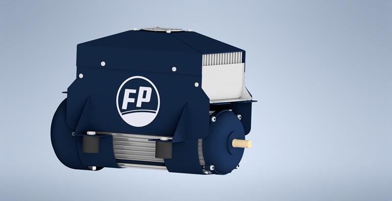 محرك كهربائي بعمود 5kW من Fischer Panda