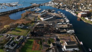 Seaport marine fire aftermath 2