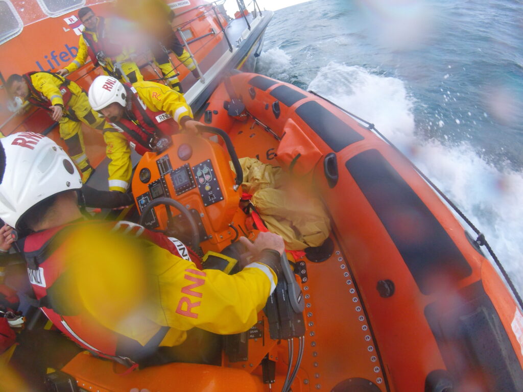 Jersey RNLI rescue boat