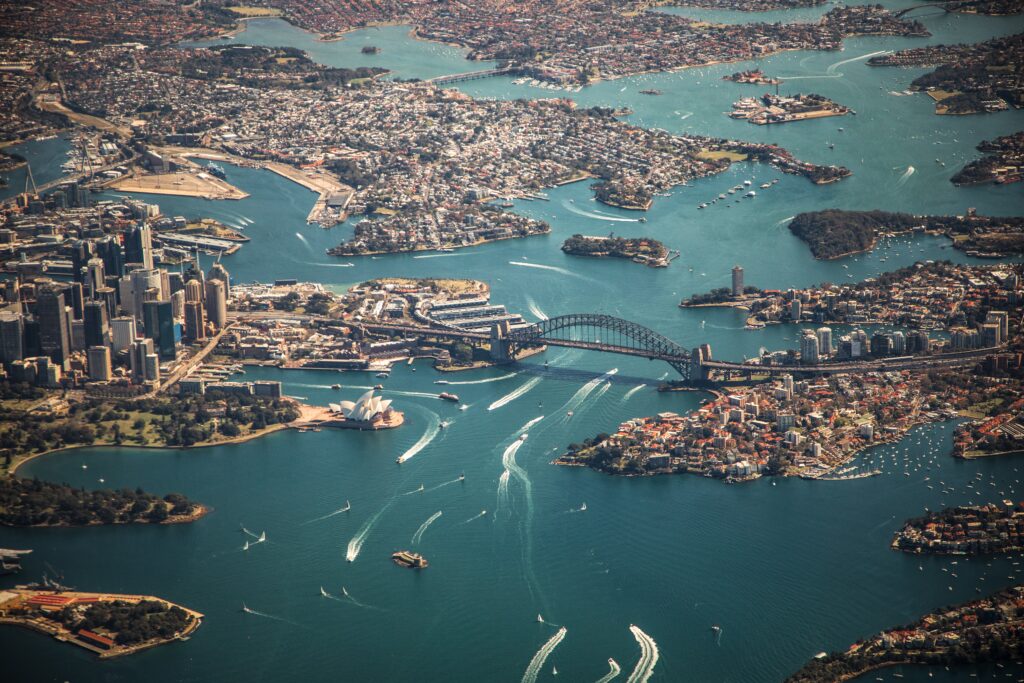 Sydney harbour Australia