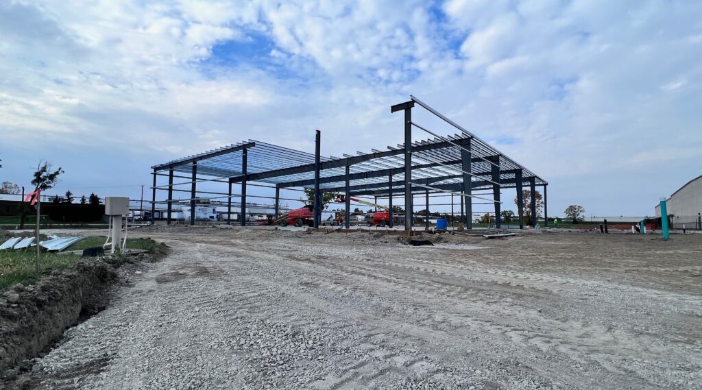 Brunswick's Indiana facility under construction