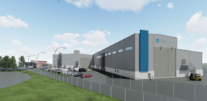 Rendering of Baltic Yachts new facility