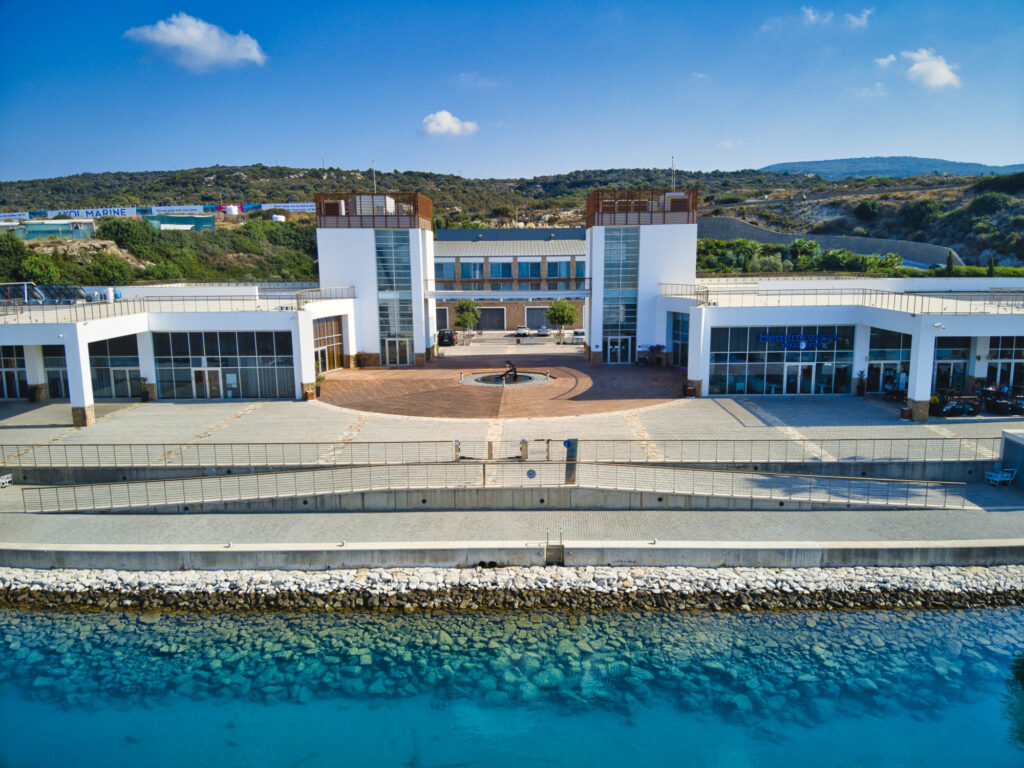 Karpaz Gate Marina's new Gallery leisure facilities on the promenade