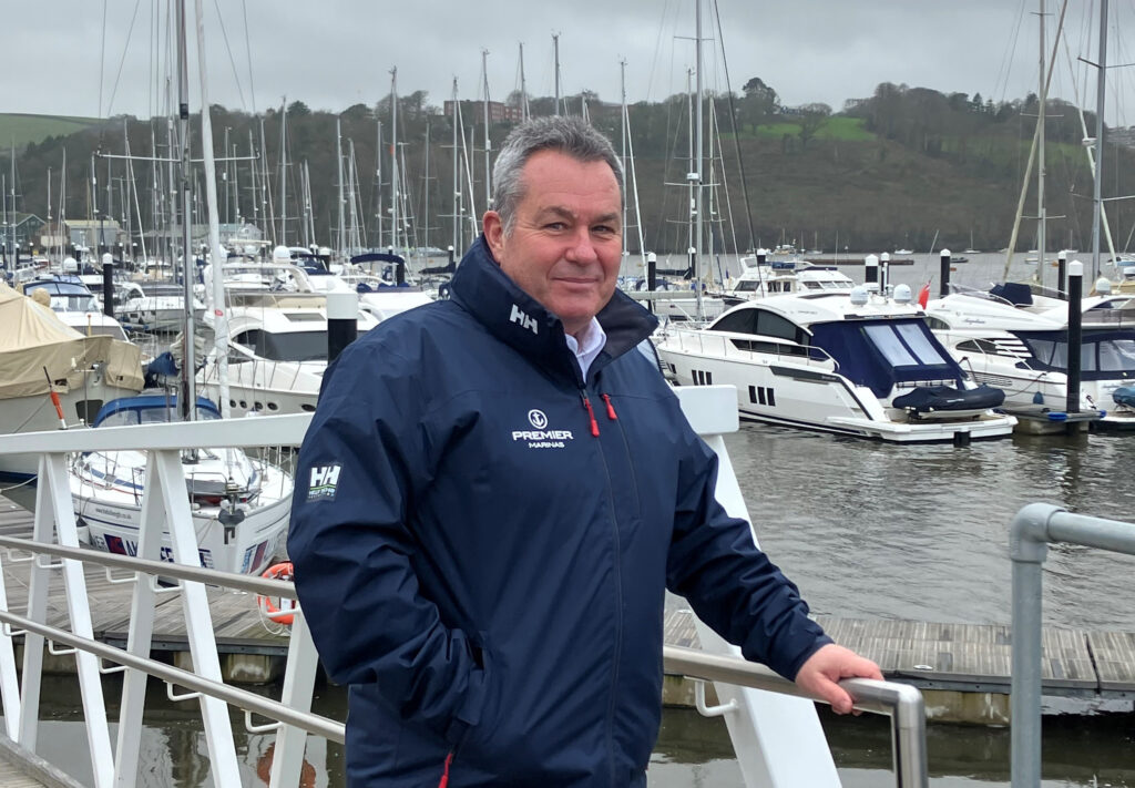 Mike Smith manager Noss on Dart Premier Marinas