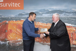 Survitec awarded by Liverpool Shipwreck and Humane Society