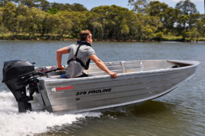 Stacer Australia 379 Proline fishing boat